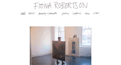 Desktop Screenshot of fiona-robertson.co.uk