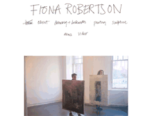 Tablet Screenshot of fiona-robertson.co.uk
